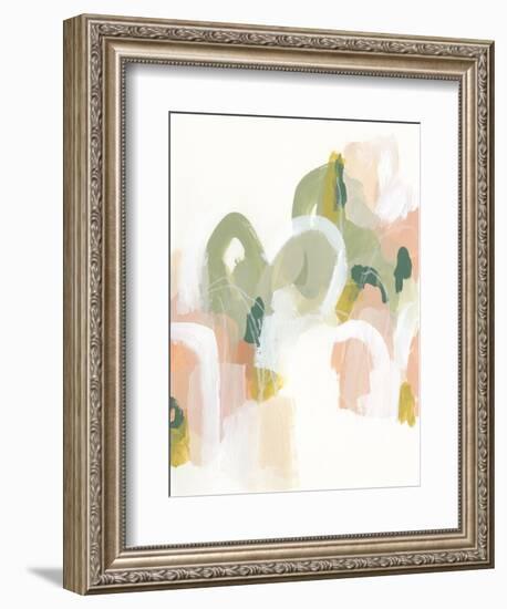 Pastel Cascade II-June Vess-Framed Premium Giclee Print