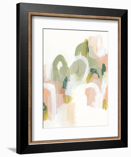 Pastel Cascade II-June Vess-Framed Premium Giclee Print