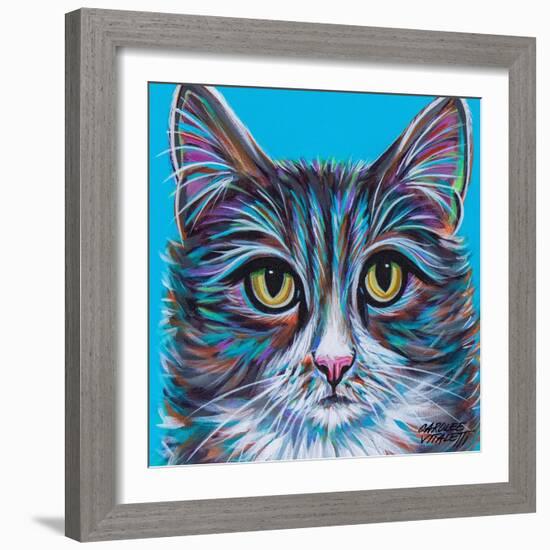 Pastel Cats I-Carolee Vitaletti-Framed Art Print