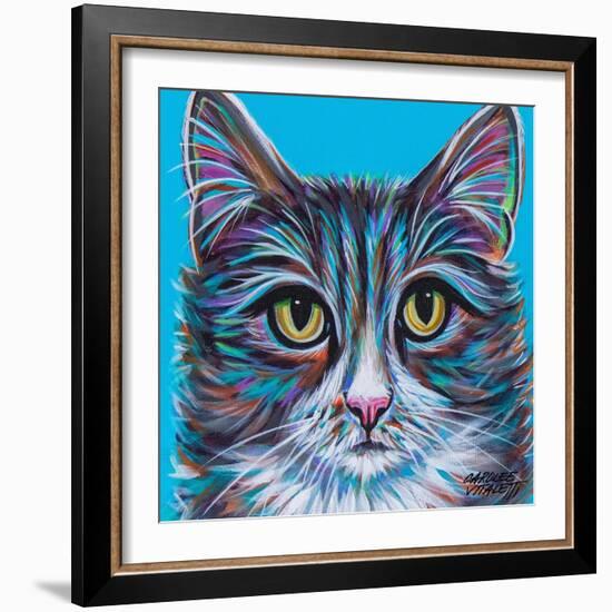 Pastel Cats I-Carolee Vitaletti-Framed Art Print