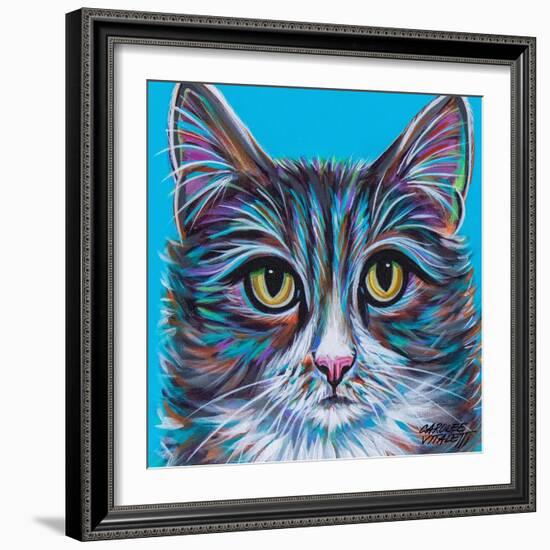 Pastel Cats I-Carolee Vitaletti-Framed Art Print