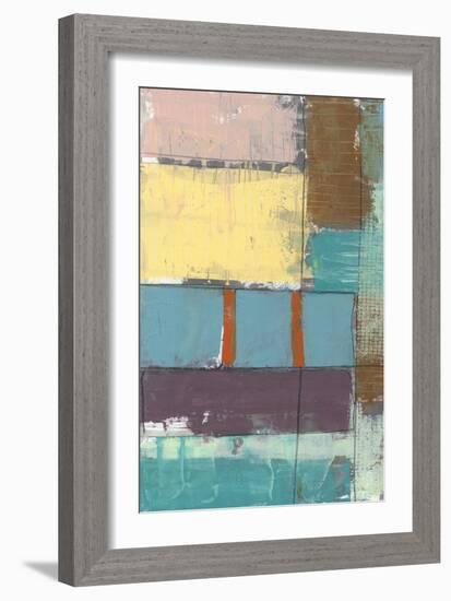 Pastel City III-Jennifer Goldberger-Framed Art Print