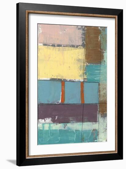 Pastel City III-Jennifer Goldberger-Framed Art Print