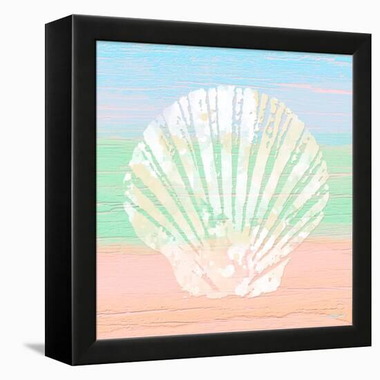 Pastel Coastal 1-Alonza Saunders-Framed Stretched Canvas