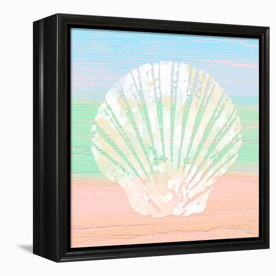 Pastel Coastal 1-Alonza Saunders-Framed Stretched Canvas