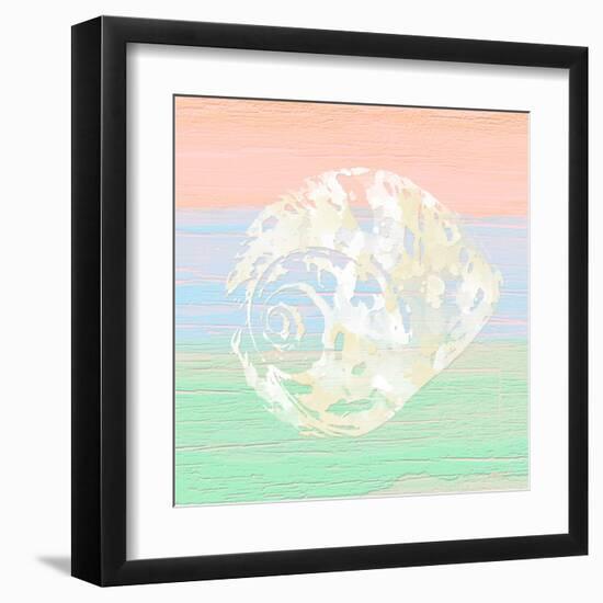 Pastel Coastal 2-Alonza Saunders-Framed Art Print