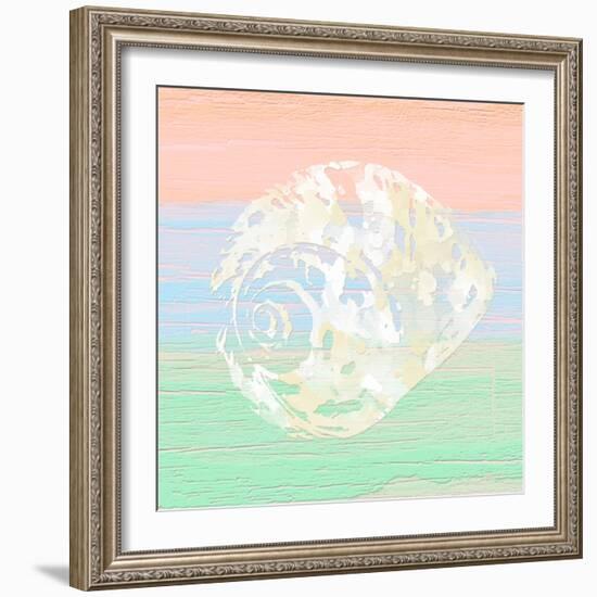 Pastel Coastal 2-Alonza Saunders-Framed Art Print