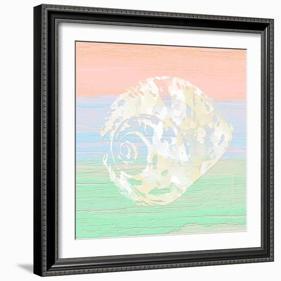 Pastel Coastal 2-Alonza Saunders-Framed Art Print