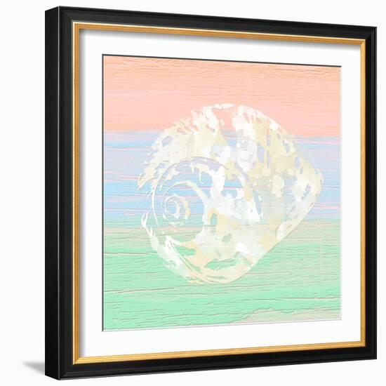 Pastel Coastal 2-Alonza Saunders-Framed Art Print