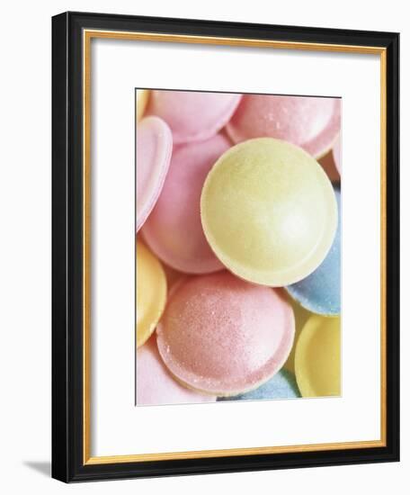 Pastel-Coloured Flying Saucers-Sam Stowell-Framed Photographic Print