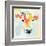 Pastel Cow I-Victoria Barnes-Framed Art Print