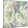 Pastel Driftwood Palm Leaves I-June Vess-Mounted Art Print