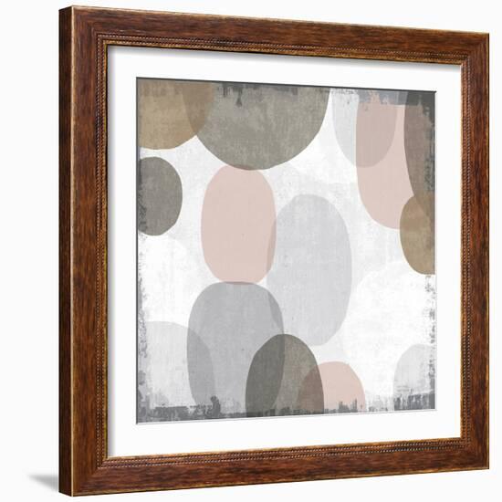 Pastel Drips II-Michael Mullan-Framed Art Print