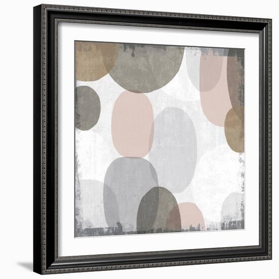 Pastel Drips II-Michael Mullan-Framed Art Print