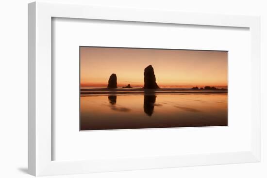 Pastel Evening on the Coast-Don Schwartz-Framed Art Print