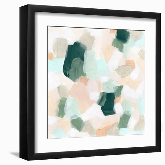 Pastel Facets I-June Vess-Framed Art Print