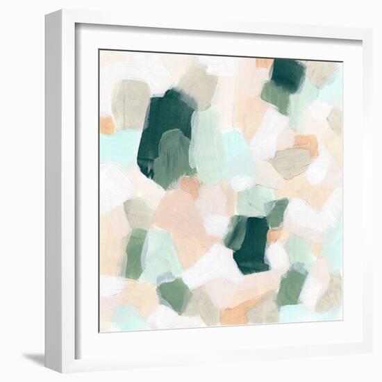 Pastel Facets I-June Vess-Framed Premium Giclee Print