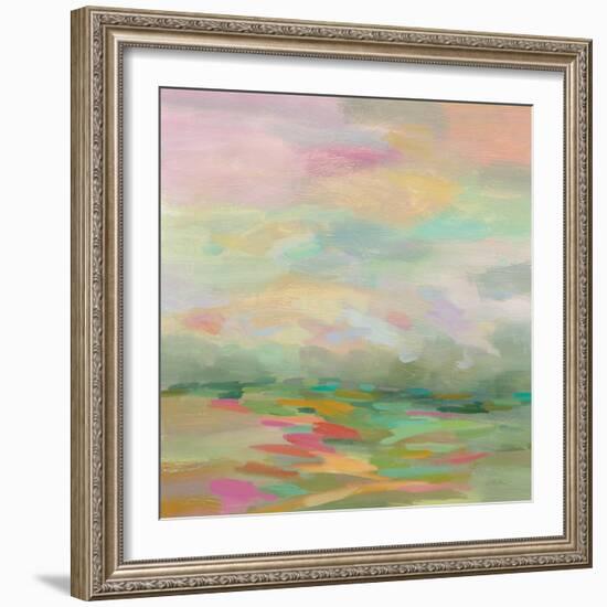 Pastel Fields-Silvia Vassileva-Framed Art Print