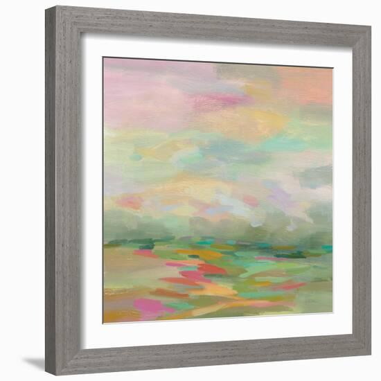 Pastel Fields-Silvia Vassileva-Framed Art Print