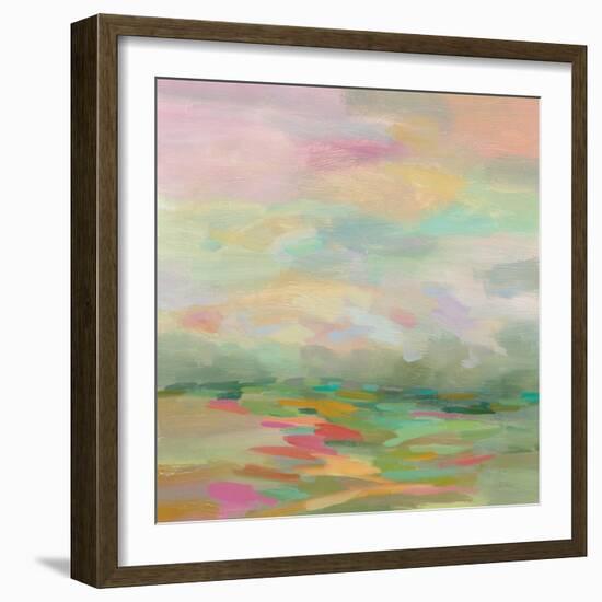 Pastel Fields-Silvia Vassileva-Framed Art Print