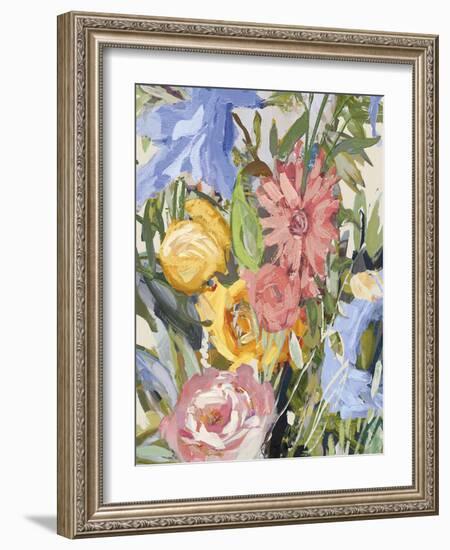 Pastel Flora-Tania Bello-Framed Art Print