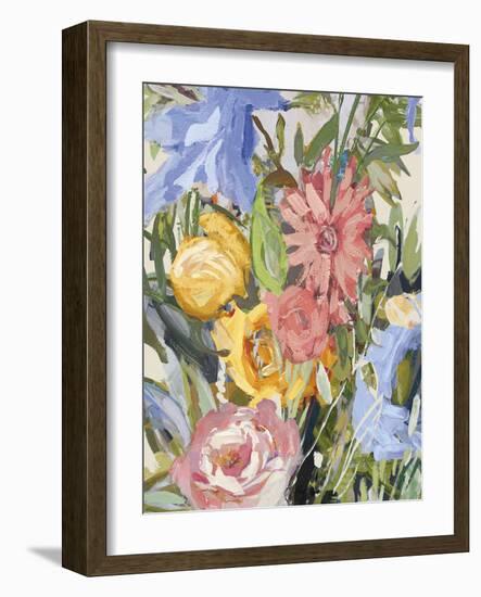 Pastel Flora-Tania Bello-Framed Art Print