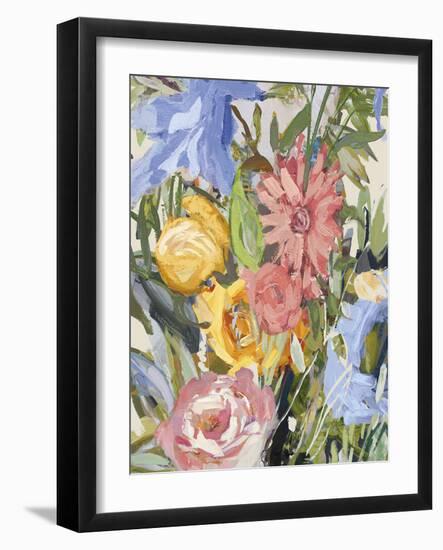 Pastel Flora-Tania Bello-Framed Art Print