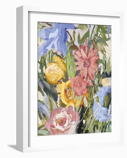 Pastel Flora-Tania Bello-Framed Art Print