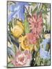 Pastel Flora-Tania Bello-Mounted Art Print