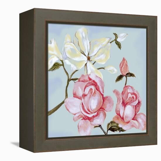 Pastel Floral I-Margaret Ferry-Framed Stretched Canvas