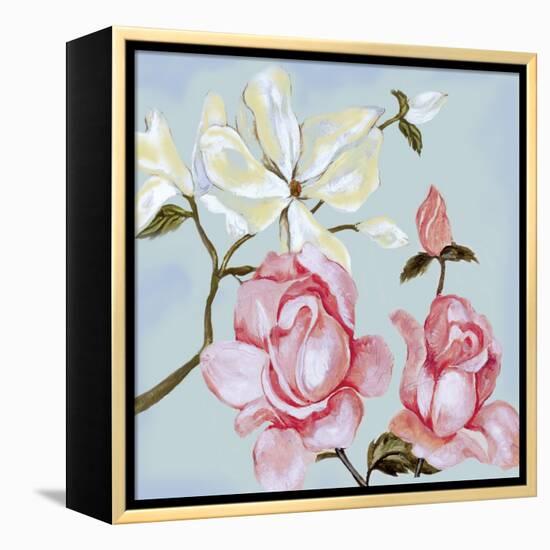 Pastel Floral I-Margaret Ferry-Framed Stretched Canvas
