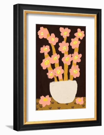 Pastel Flower Impression No 8-Treechild-Framed Photographic Print