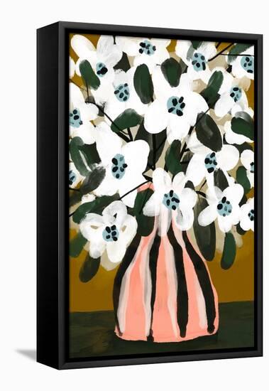 Pastel Flower Impression No 9-Treechild-Framed Premier Image Canvas