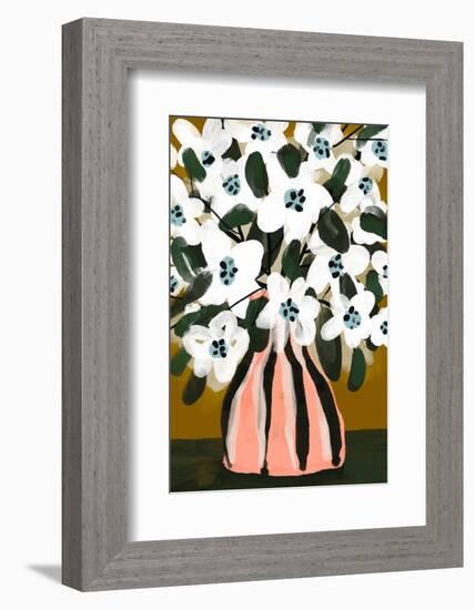 Pastel Flower Impression No 9-Treechild-Framed Photographic Print