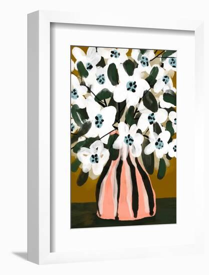 Pastel Flower Impression No 9-Treechild-Framed Photographic Print