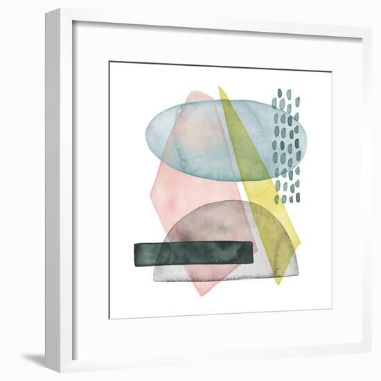 Pastel Formation II-Grace Popp-Framed Art Print