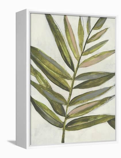 Pastel Frond I-Jennifer Goldberger-Framed Stretched Canvas