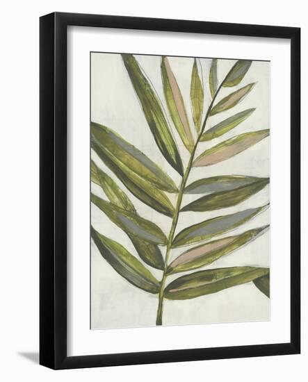 Pastel Frond I-Jennifer Goldberger-Framed Art Print