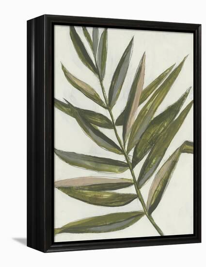 Pastel Frond II-Jennifer Goldberger-Framed Stretched Canvas