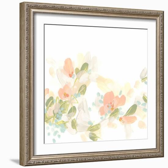 Pastel Garland II-June Vess-Framed Premium Giclee Print