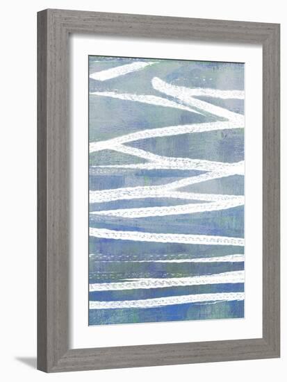 Pastel Gradient I-Jennifer Goldberger-Framed Art Print