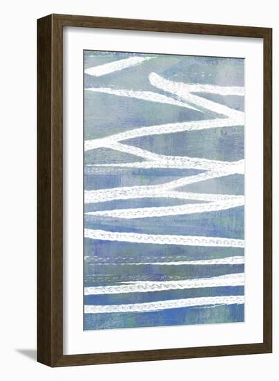 Pastel Gradient I-Jennifer Goldberger-Framed Art Print