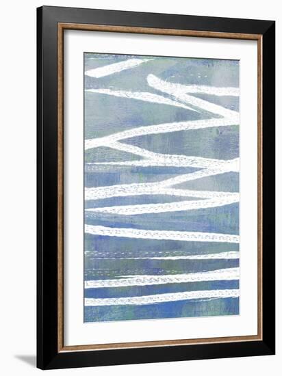 Pastel Gradient I-Jennifer Goldberger-Framed Art Print