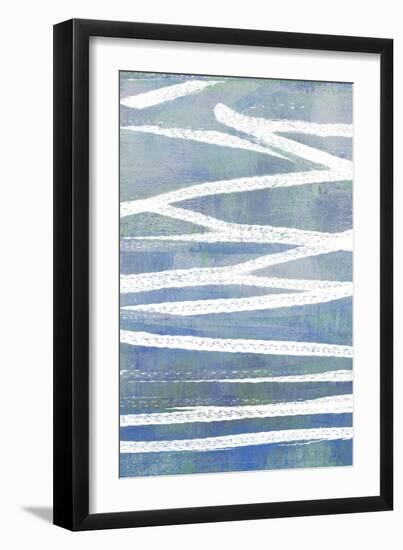 Pastel Gradient I-Jennifer Goldberger-Framed Art Print