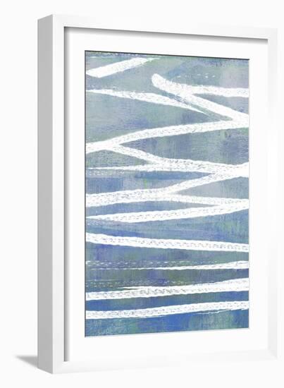 Pastel Gradient I-Jennifer Goldberger-Framed Art Print