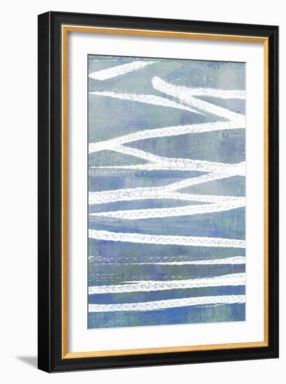 Pastel Gradient I-Jennifer Goldberger-Framed Art Print