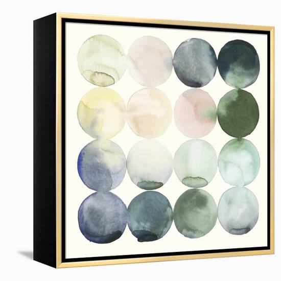 Pastel Hoops II-Grace Popp-Framed Stretched Canvas