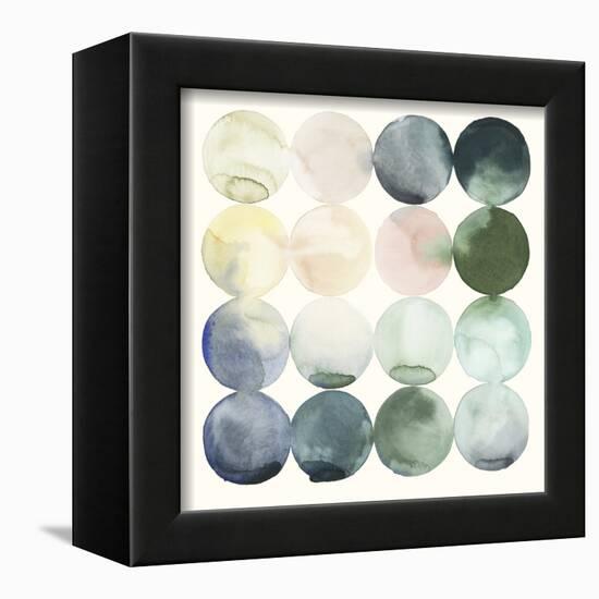 Pastel Hoops II-Grace Popp-Framed Art Print