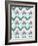 Pastel Ikat-Joanne Paynter Design-Framed Giclee Print