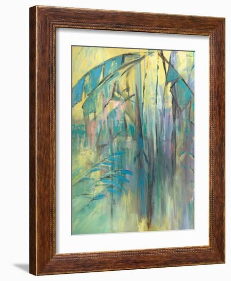 Pastel Jungle Spectrum I-Suzanne Wilkins-Framed Art Print